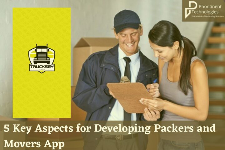 packers and movers app development, on demand packers and movers app development,